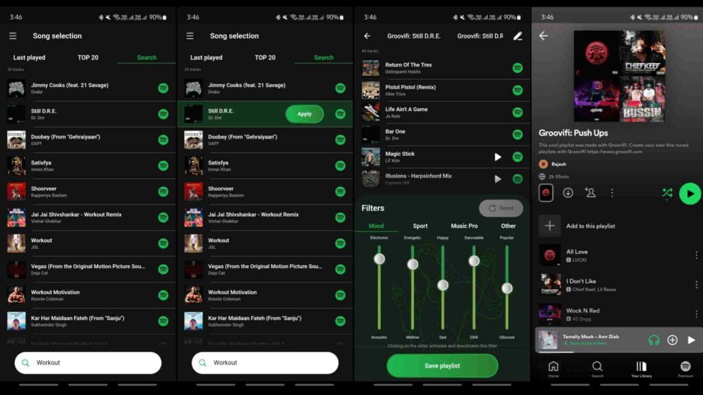 Groovifi - Create Spotify playlists with AI